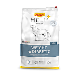 Josera (Йозера) Help + Veterinary Diet Weight & Diabetic Dog - сухий лікувальний корм для собак для зменшення зайвої