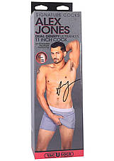 Фалоїмітатор Doc Johnson Signature Cocks Alex Jones 11 inch UltraSkyn, фото 5
