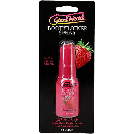 Спрей для анілінгу Doc Johnson GoodHead Booty Licker Spray — Strawberry 29 мл, фото 2