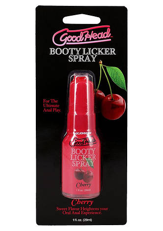 Спрей для анілінгу Doc Johnson GoodHead Booty Licker Spray — Cherry 29 мл, фото 2