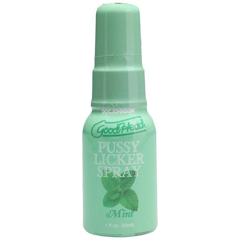 Спрей для кунілінгу Doc Johnson GoodHead Pussy Licker Spray — Mint 29 мл, фото 1