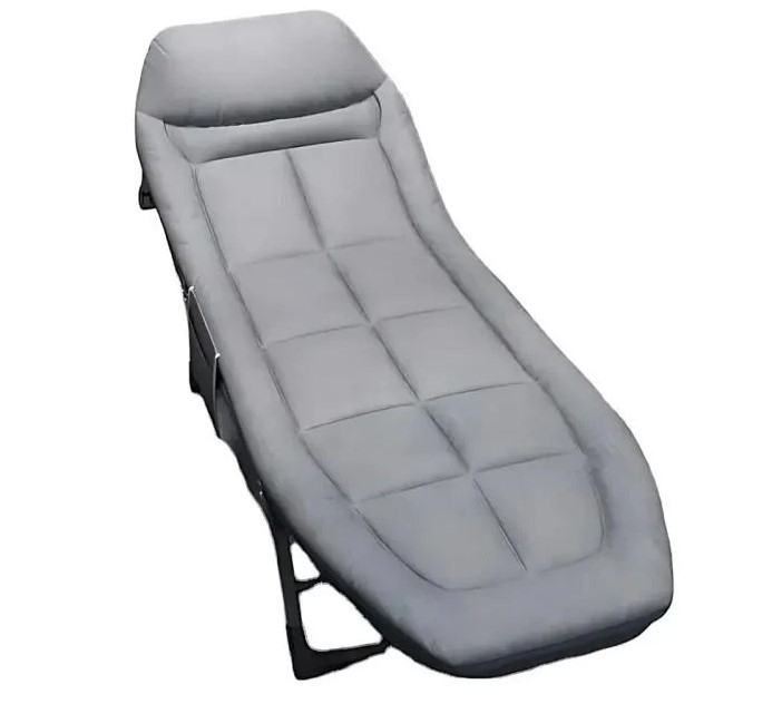 Кемпінгове крісло-лежак Jet Folding-Bed шезлонг для дачі, осаду та тераси 180×60×30, фото 1