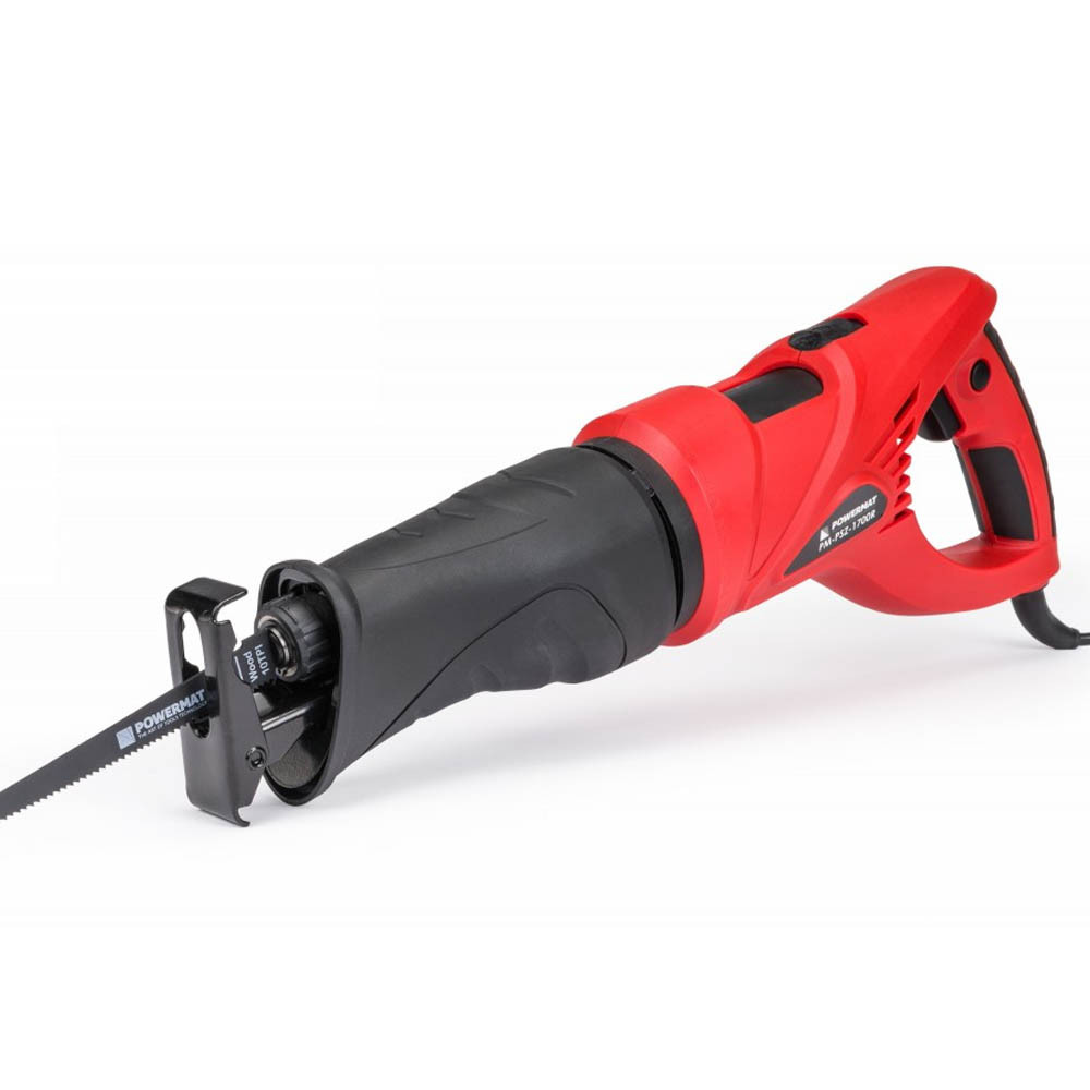 Електрична шабельна пила для газобетону 1700 Вт Powermat PM0162 пила шабельна електрична riven, фото 1