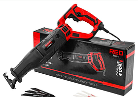 Електрична шабельна пила для газобетону 1800 Вт Red Technic RTPSZ0092 пила шабельна riven