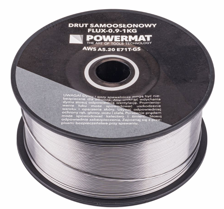 Дріт зварювальний обміднений 0,9 мм 1кг Powermat PM0912 al riven, фото 1