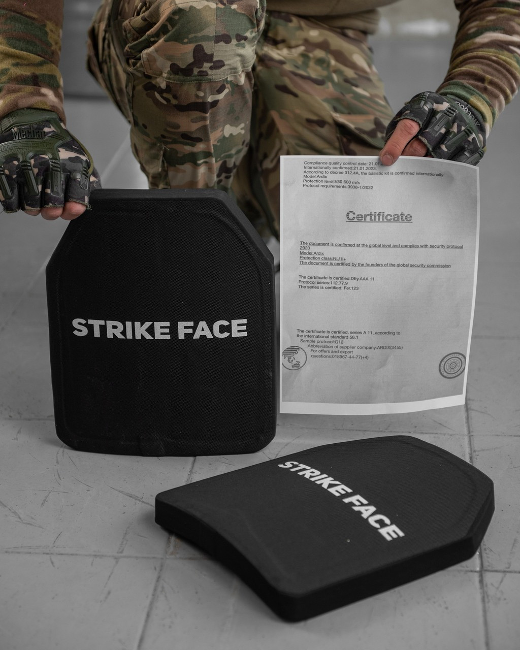 Плити керамічні комплекті 2 плити 6-го класу полегшені