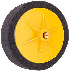 Губка полірувальна тверда Powermat PM-PDP-BK M14 150×45 мм круг для полірування riven