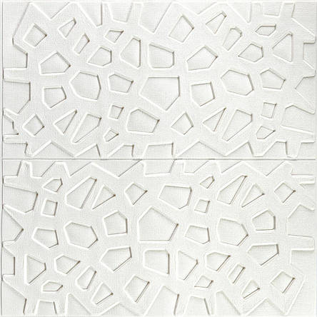 Самоклеюча декоративна настінно-стельова 3D панель 700х700х6,5мм Павутина (115) SW-00000007, фото 1