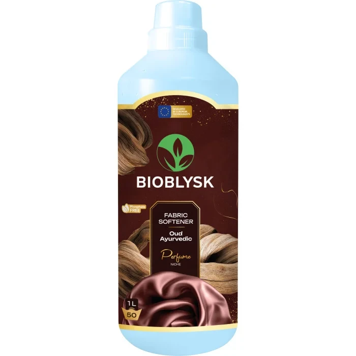 BioBlysk Кондиціонер для білизни парфумований Oud Ayurvedic 1л (1149