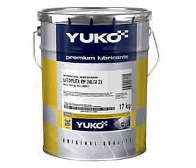 Yuko Litoplex EP (NLGI 2) Змазка синя з молібденовою добавкою 17 кг