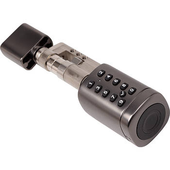 Циліндровий замок HiSmart Tuya, Mifare, зі сканером відбитка пальця