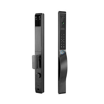 Розумний дверний замок HiSmart Tuya, Face Recognition, зі сканером відбитка пальця