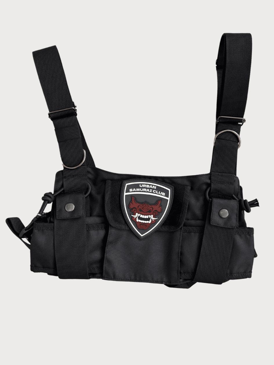 Нагрудна сумка чоловіча з велкро панеллю та 3 кишенями Oxford Страйкер, фото 1