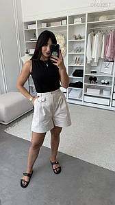 Літні джинсові жіночі шорти великих розмірів колір галіотіс