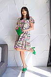 Літнє кольорове повсякденне плаття батал (р.48-58). Арт-2801/2, фото 5