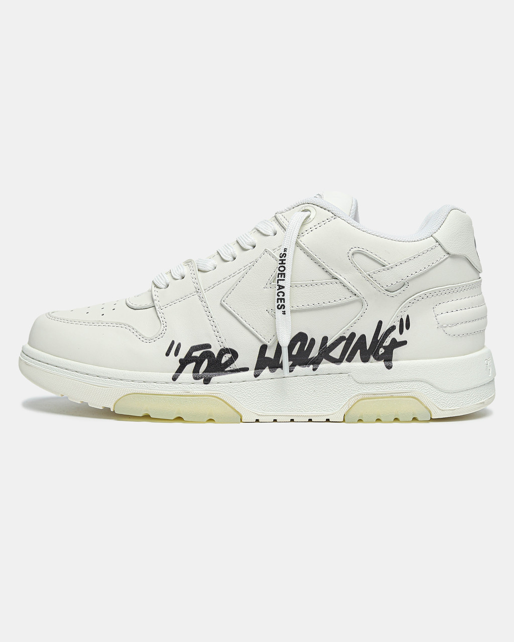 Кросівки Off-White Out of Office For Walking White Black / Офф Вайт Аут Оффіс Фор Волкін, фото 1