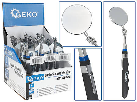 Телескопічне оглядове дзеркало 24-69 см Ceko G03215A, фото 1
