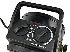 Керамічний електронагрівач потужністю 2 кВт Geko G80407, фото 2