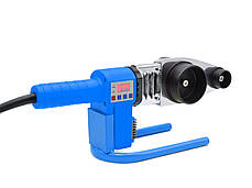 Зварювальний апарат для ПВХ труб 16-63 мм LCD Geko G81034, фото 3