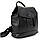 Шкіряний жіночий рюкзак Olivia Leather A25F-FL-89195-1A чорний, фото 2