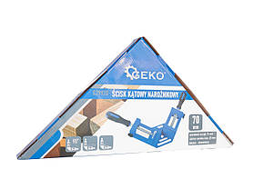 Затискач кутовий 70 мм Geko G29920, фото 3