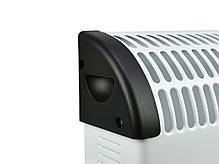 Конвекторний обігрівач із термостатом 2000 Вт Geko G80440, фото 4