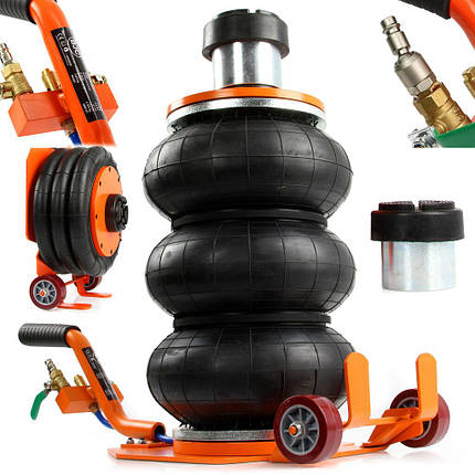 Пневматичний підйомник 3,5 т з короткою ручкою Mar-Pol M80141, фото 1