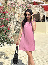 Жіноча коротка сукня LUMIA, темно-рожева
