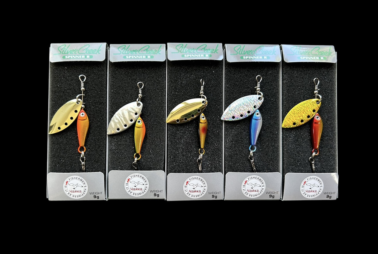 Набір Вертушка Fishing Columbia Silver Creek Spinner-R 9g (5шт)