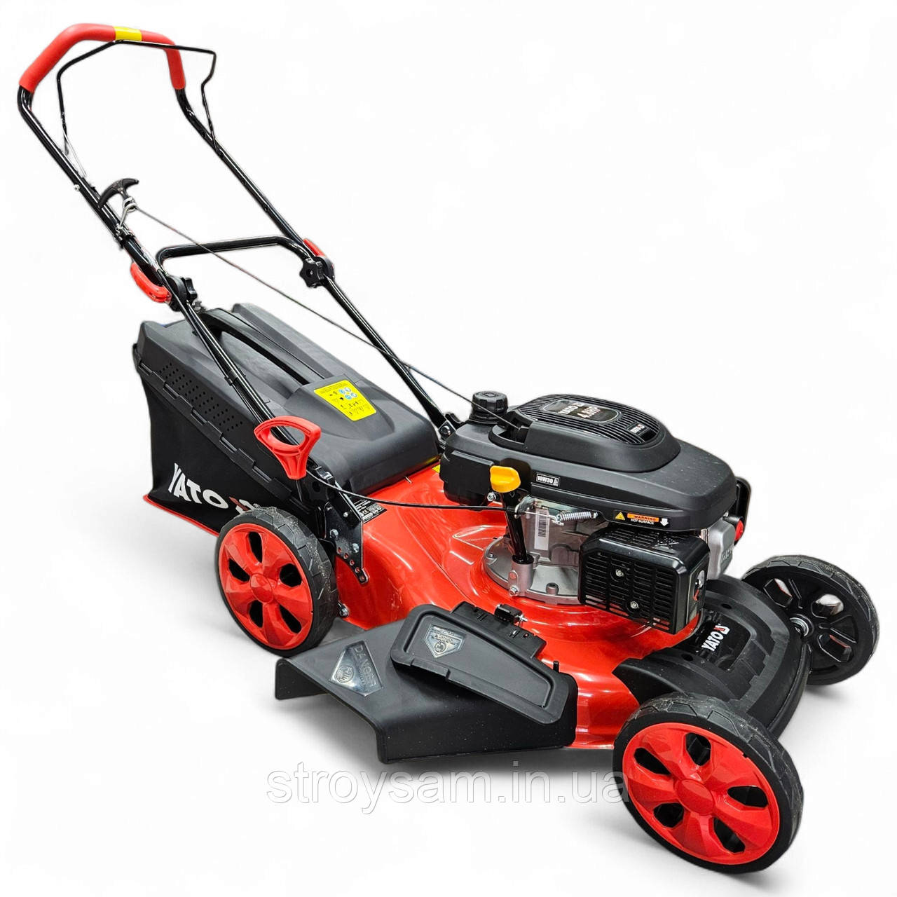 Газонокосарка бензинова 51 см 4,8 к/с YATO YT-85255 Польща, фото 1