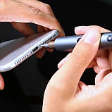 Викрутка акумуляторна з насадками 28в1 Міні електрична викрутка для точних робіт Електровикрутка з бітами, фото 9