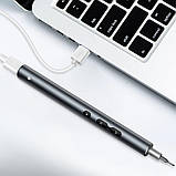 Викрутка акумуляторна з насадками 28в1 Міні електрична викрутка для точних робіт Електровикрутка з бітами, фото 6