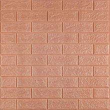 3D панель самоклеюча цегла Пудра 700х770х5мм SW-00001801