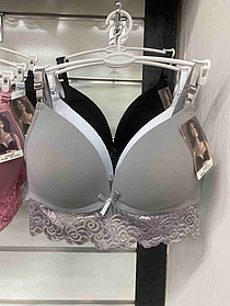 Бюстгальтер LQ.Angel низька квітка Чорний