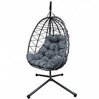 Крісло-гойдалка Bonro B-015 кокон Підвісне крісло для дому дачі тераси кафе W_2260