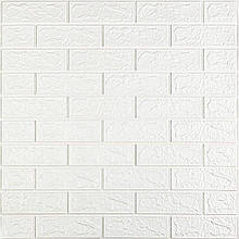 Панель стінова 3D 700х770х2мм Білий SW-00001914