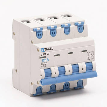 Вимикач навантаження CBM-LV 4P 125A