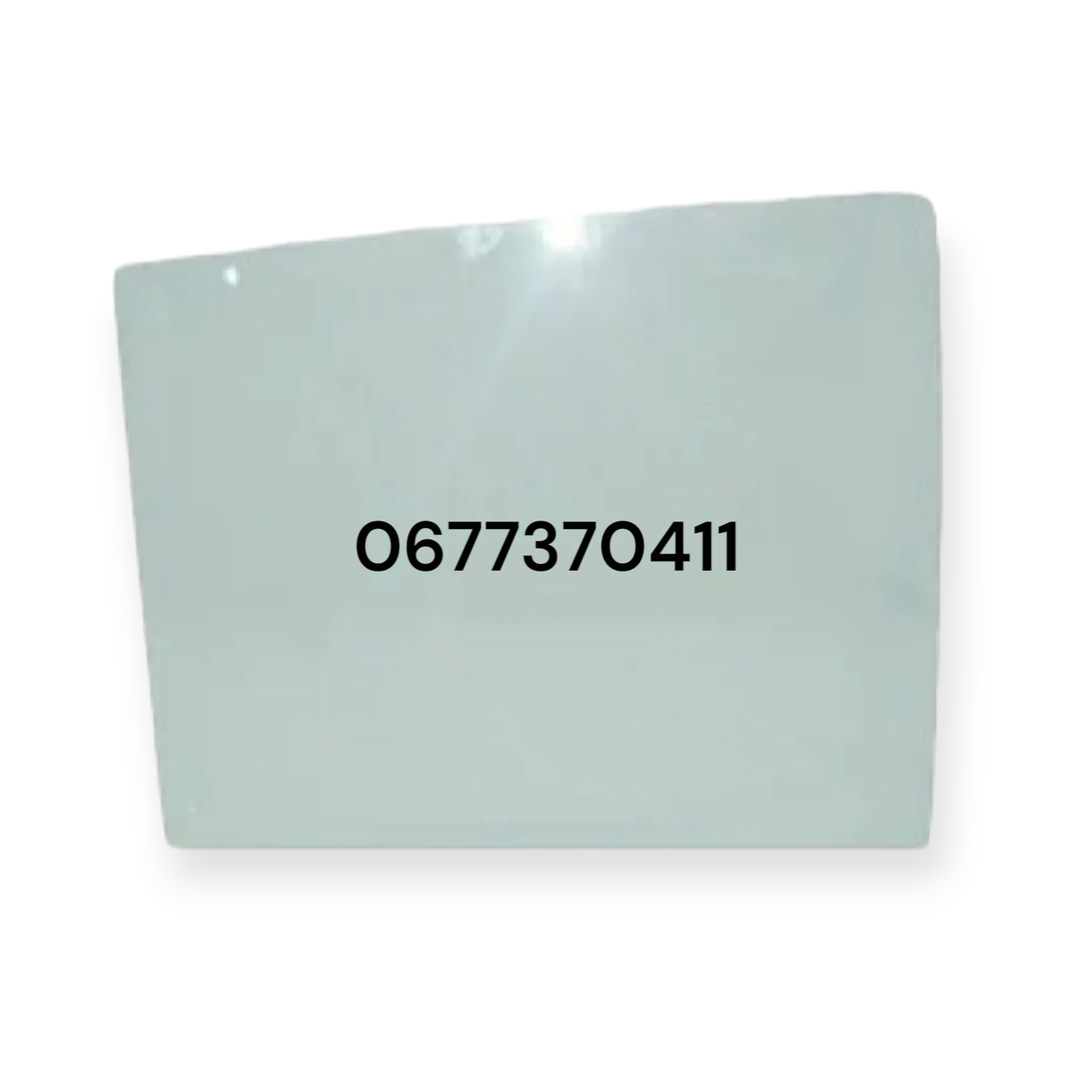 Скло бокове за дверима без шовкографії з отворами на трактор МТЗ-80, фото 1