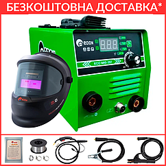 Зварювальний напівавтомат Edon MIG-255 + LIFT TIG (Єврорукав, 20-257 А, MIG 0.8-1 мм, MMA 1.6-4.0 мм, Гарантія 3 роки)