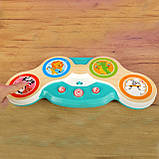 Гра Веселі ритми WToys укр мова сенсорна факти про тварин барабан звуки муз інстр казки пісні 38,5*4*17см (18480), фото 3