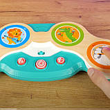 Гра Веселі ритми WToys укр мова сенсорна факти про тварин барабан звуки муз інстр казки пісні 38,5*4*17см (18480), фото 4
