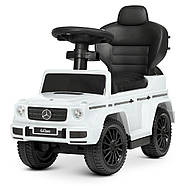 Дитяча каталка-толокар 653, Mercedes, з батьківською ручкою, фото 5