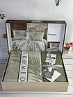 Комплект постільної білизни поплін Romeo home євро розмір Samer