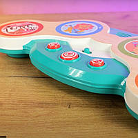 Гра Веселі ритми WToys укр мова сенсорна факти про тварин барабан звуки муз інстр казки пісні 38,5*4*17см (18480), фото 5