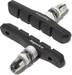 Колодки гальмові велосипедні JAGWIRE JS908T Mountain Sport, V-brake 72 mm, Чорні, Планшет