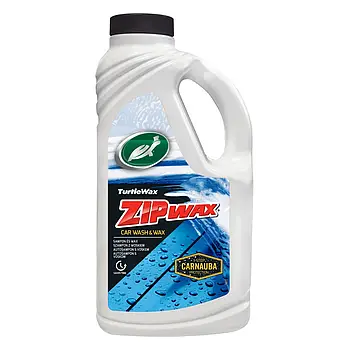 Автошампунь з воском карнаубу Turtle Wax Zip Wax 1 л