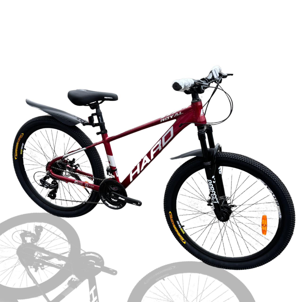Велосипед 29" HARD (рама-19") SHIMANO Бордовий 2025