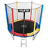 Батут Atleto 183 см з сіткою multikolor + в подарунок м&apos;ячик, фото 8