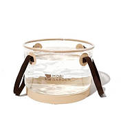 Відро складане прозоре Mobi Garden Bucket 20л NX23690002 sand