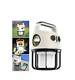 Багатофункціональний акумуляторний ліхтар CH-22025 з функцією павербанку, фото 4